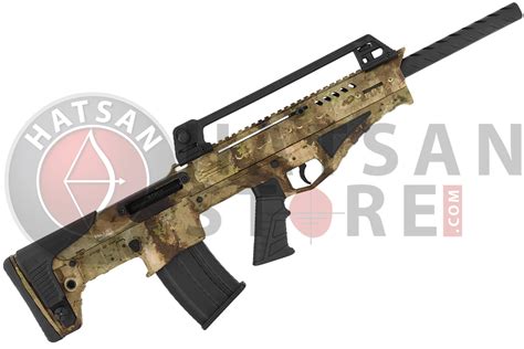 Hatsan bts 410 410 cal, this modern sporting shotgun is offered in all black or FDE Cerakote